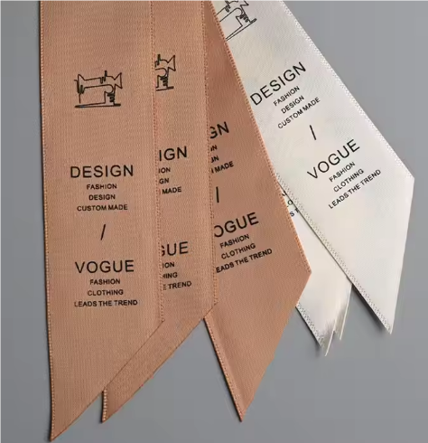 Self Adhesive Size Brand Name Damask Woven Labels Logos Printed Label for Clothing Cotton Customized Garment Labels Self Adhesive Size Brand Name Damask Woven Labels Logos Printed Label for Clothing Cotton Customized Garment Labels
