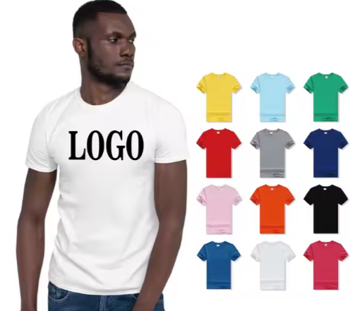Custom printed t-shirts oversized puff print 100% cotton blank mens printed design t-shirts blank custom logo t-shirts
