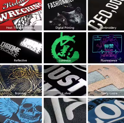 Custom printed t-shirts oversized puff print 100% cotton blank mens printed design t-shirts blank custom logo t-shirts