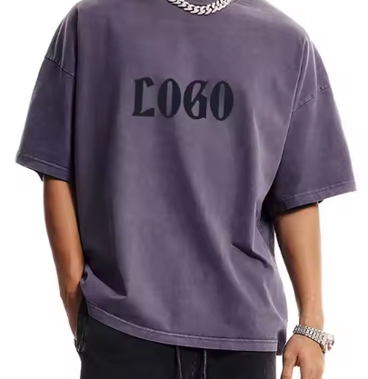 Custom printed t-shirts oversized puff print 100% cotton blank mens printed design t-shirts blank custom logo t-shirts