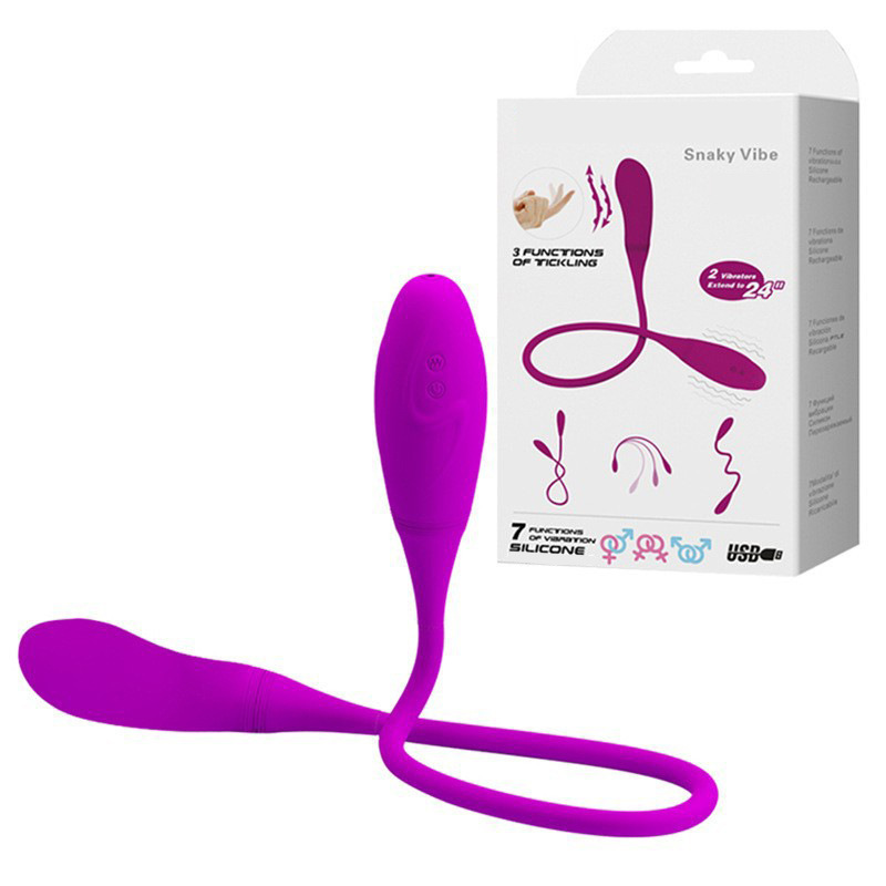 Double-headed vibrating AV egg female clitoral masturbator second tide adult sex toys cross-border supply one piece dropshipping