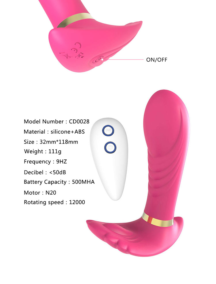 Double-ended vibrator adult sex toy fake penis female variable frequency g-spot simulation masturbat