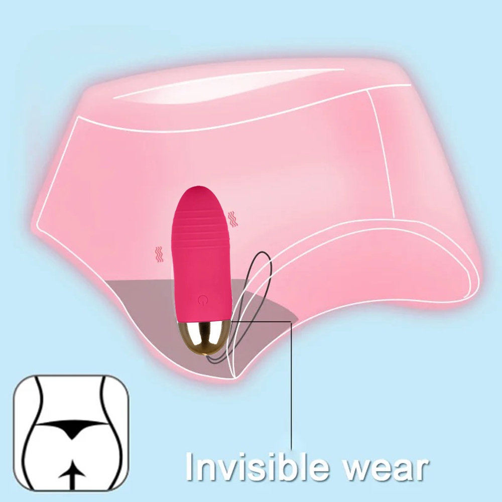 Portable Silicone Vibrating Egg 2 in 1 Breast Vibrator Clitoris Stimulation Vaginal Vibrator Female 