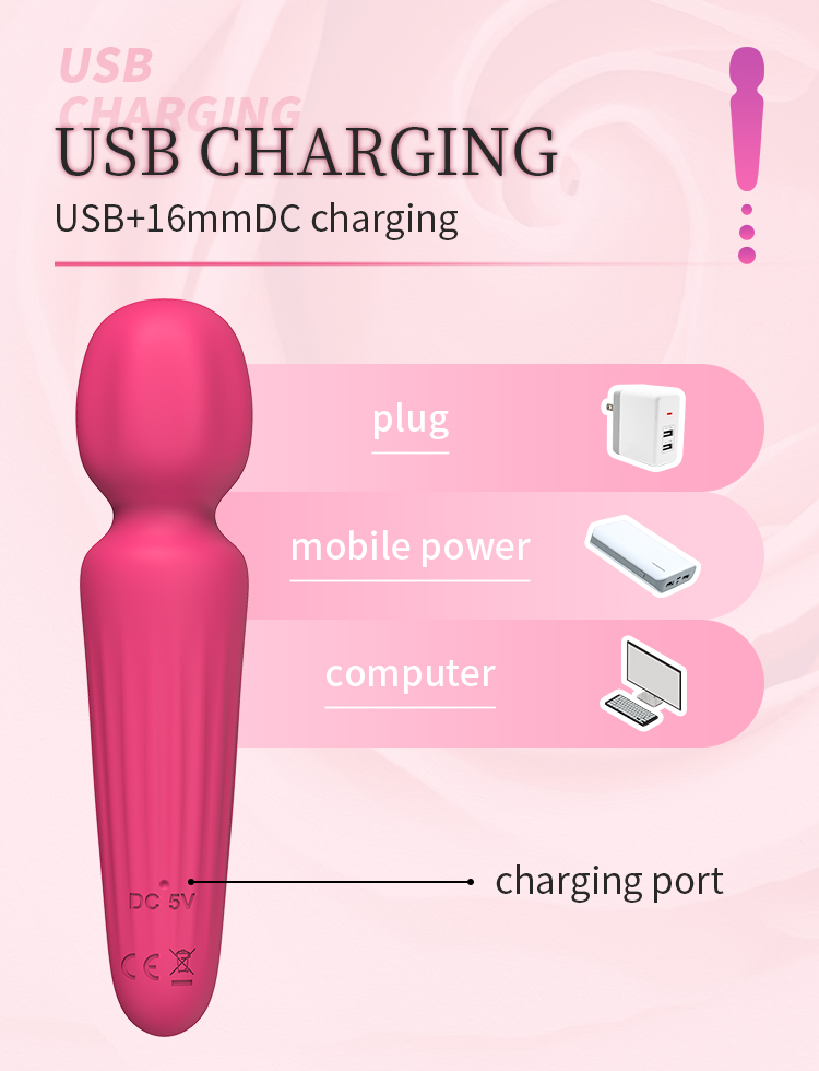 Powerful Dildo Vibrator Dual Motor Silicone Large Size Wand G-Spot Massager Adult Couple Clitoris Stimulator Sex Toy