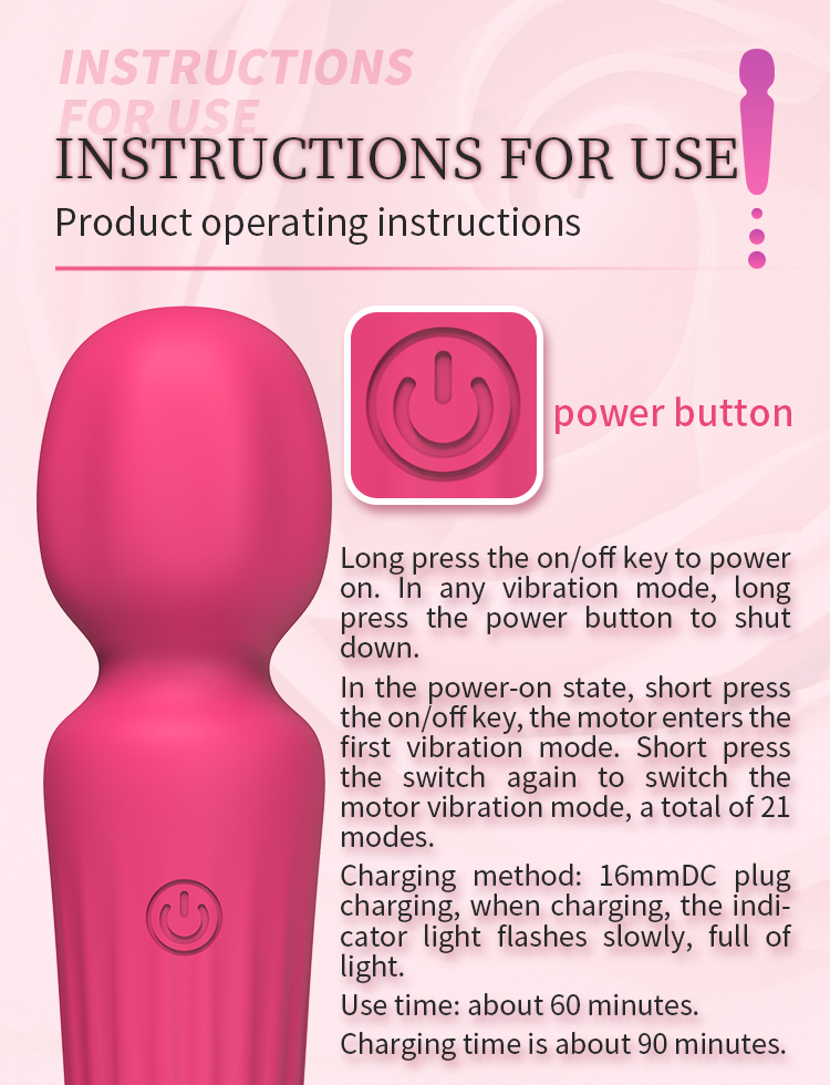 Powerful Dildo Vibrator Dual Motor Silicone Large Size Wand G-Spot Massager Adult Couple Clitoris Stimulator Sex Toy