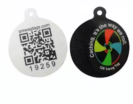 Custom Organic Cotton Garment Label Eco-Friendly Silk Screen Printing Tags Sustainable End Fold Recyclable Clothing Tag