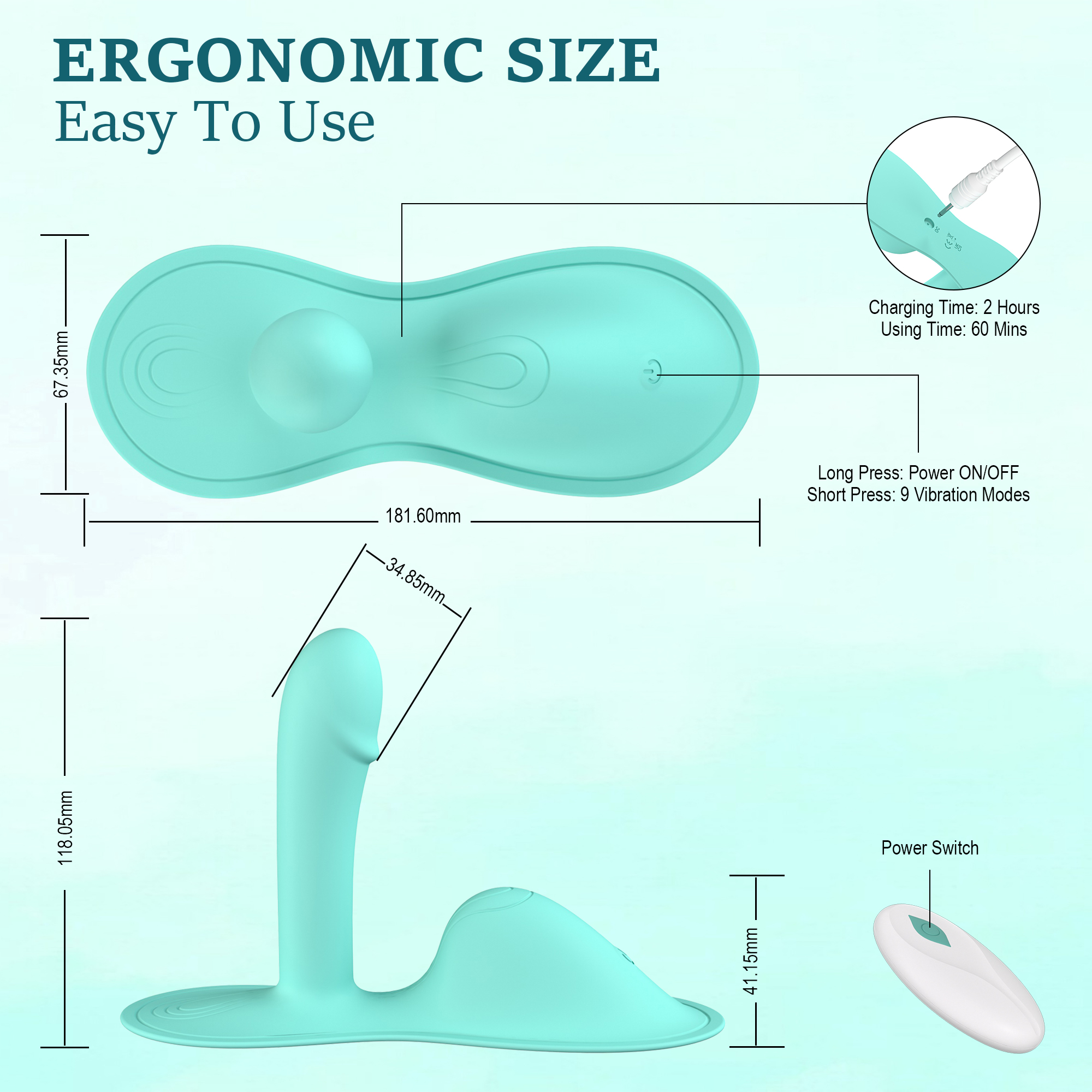 Best-selling vibrator sex toy for G-spot and clitoral stimulation, a vibrator for female masturbation, adult sex toy for women.